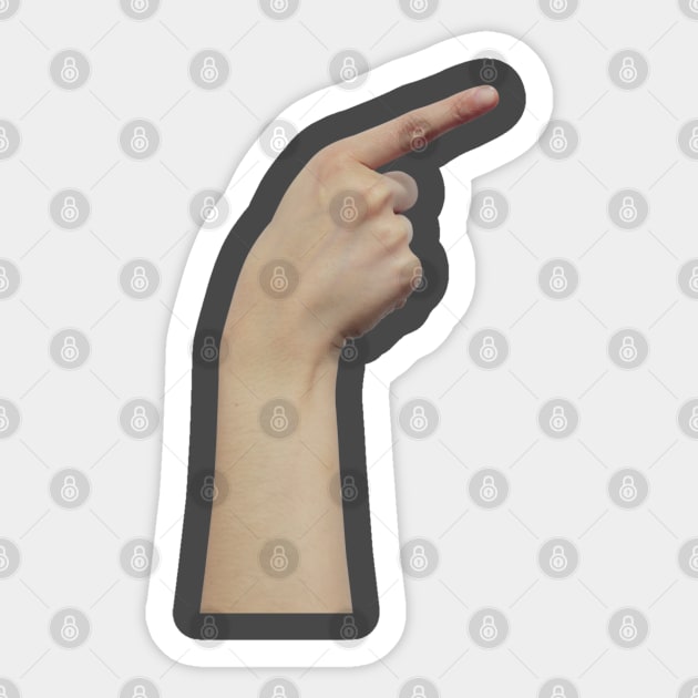 Hand gesture Sticker by JunniePL